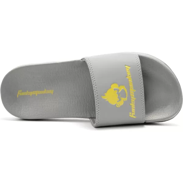 FUNKYMONKEY Slides for Men, Indoor &amp; Outdoor Comfort Casual Sandals