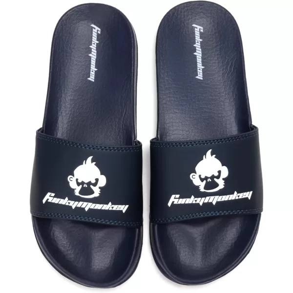 FUNKYMONKEY Slides for Men, Indoor &amp; Outdoor Comfort Casual Sandals