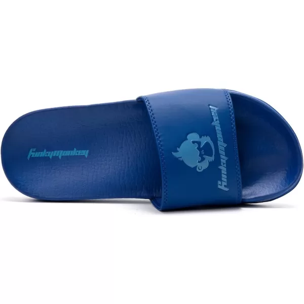 FUNKYMONKEY Slides for Men, Indoor &amp; Outdoor Comfort Casual Sandals