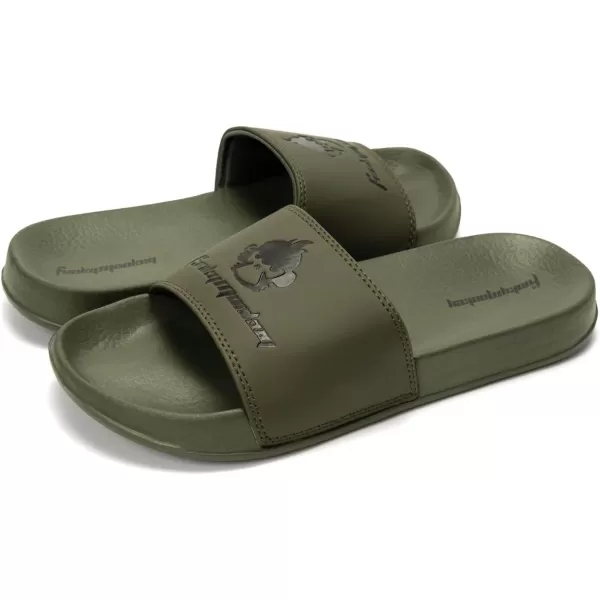 FUNKYMONKEY Slides for Men, Indoor &amp; Outdoor Comfort Casual Sandals