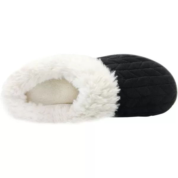 FUNKYMONKEY Slippers for Women Comfy Faux Fur Memory Foam Home Shoes