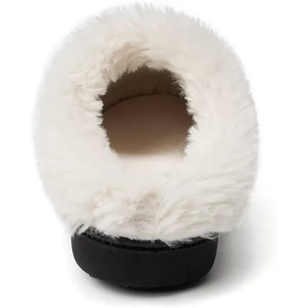 FUNKYMONKEY Slippers for Women Comfy Faux Fur Memory Foam Home Shoes