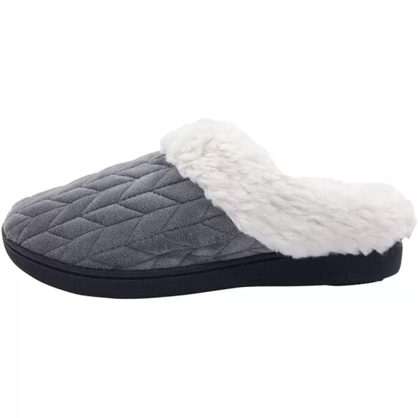 FUNKYMONKEY Slippers for Women Comfy Faux Fur Memory Foam Home Shoes