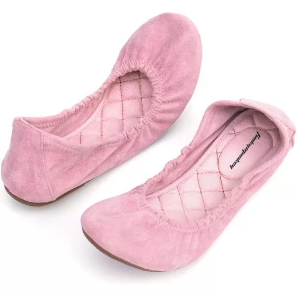 FUNKYMONKEY Women's Ballet Flats Soft Round Toe Comfortable Shoes