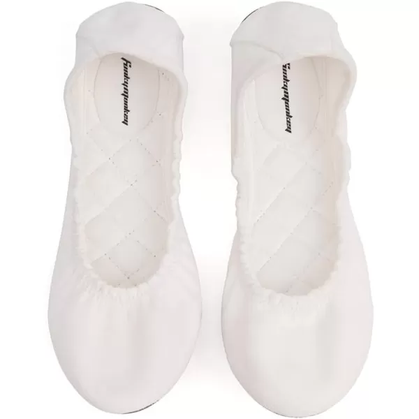 FUNKYMONKEY Women's Ballet Flats Soft Round Toe Comfortable Shoes