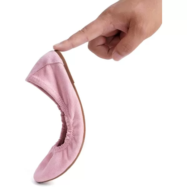 FUNKYMONKEY Women's Ballet Flats Soft Round Toe Comfortable Shoes
