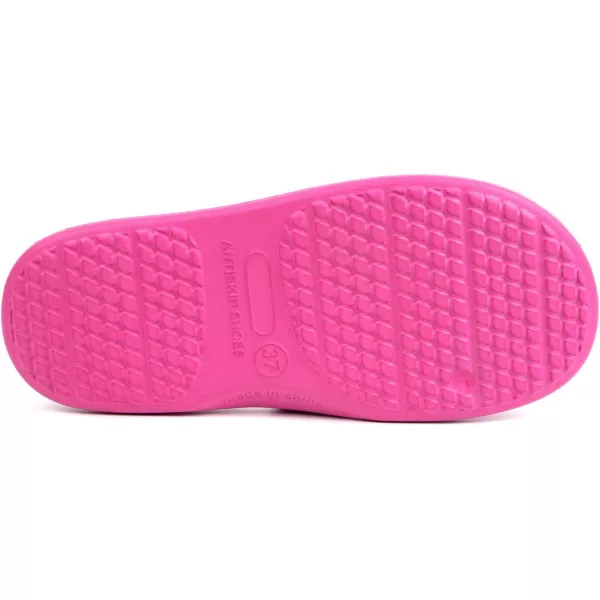 FUNKYMONKEY Womens Bathroom Shower Slippers Indoor Home Beach Non Slip Sandal