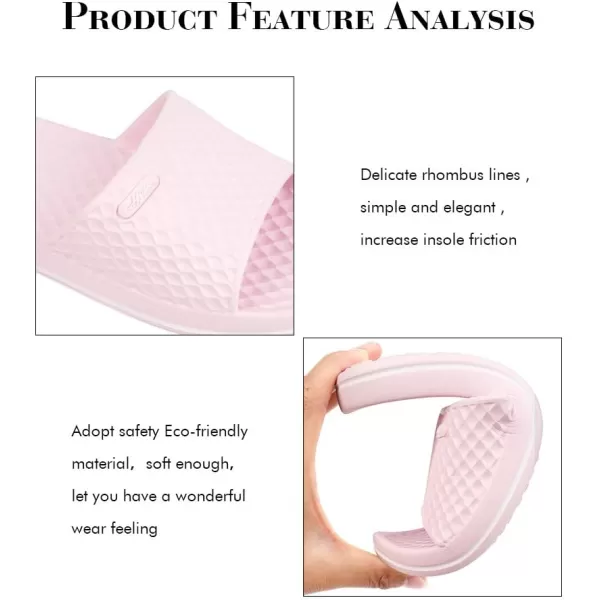 FUNKYMONKEY Womens Bathroom Shower Slippers Indoor Home Beach Non Slip Sandal