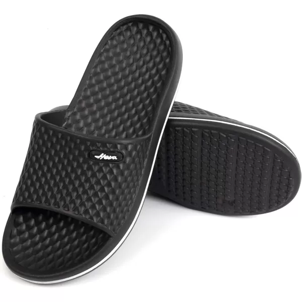 FUNKYMONKEY Womens Bathroom Shower Slippers Indoor Home Beach Non Slip Sandal