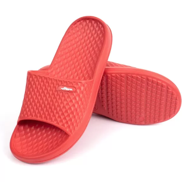 FUNKYMONKEY Womens Bathroom Shower Slippers Indoor Home Beach Non Slip Sandal