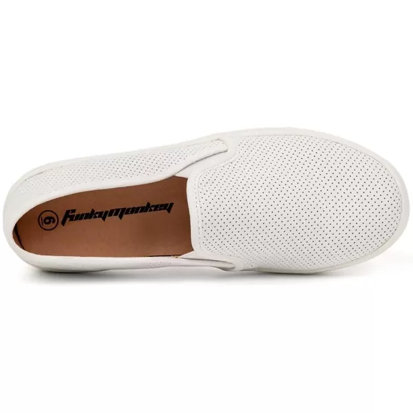 FUNKYMONKEY Women's Loafers Comfort Walking &amp; Driving Slip-on Fashion Sneaker