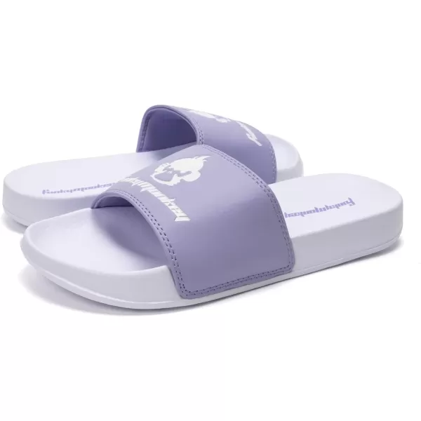 FUNKYMONKEY Women's Slide Sandals Slip-on Comfort Casual Sandals for Indoor &amp; Outdoor