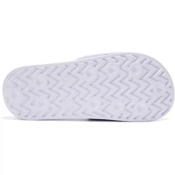 FUNKYMONKEY Women's Slide Sandals Slip-on Comfort Casual Sandals for Indoor &amp; Outdoor