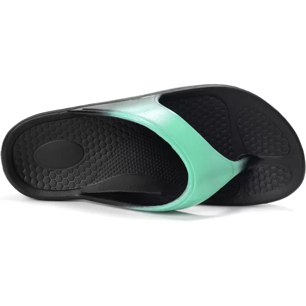 FUNKYMONKEY Women's Thong Flip Flop Ultra Soft Arch Support Sandals