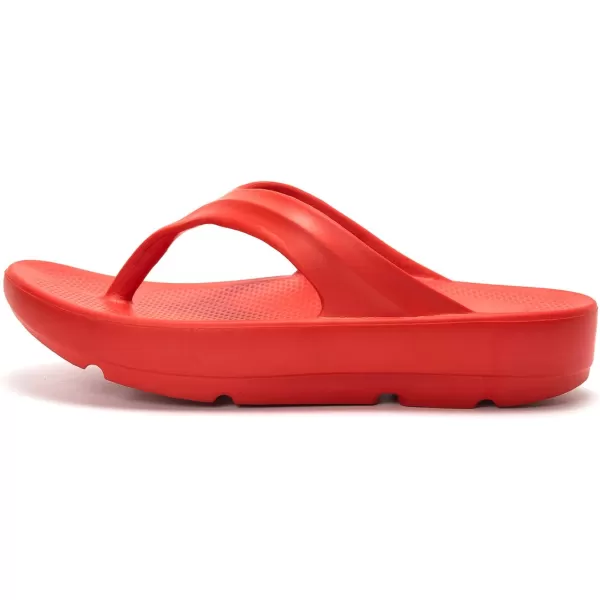 FUNKYMONKEY Women's Thong Flip Flop Ultra Soft Arch Support Sandals