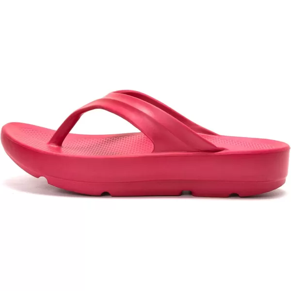 FUNKYMONKEY Women's Thong Flip Flop Ultra Soft Arch Support Sandals