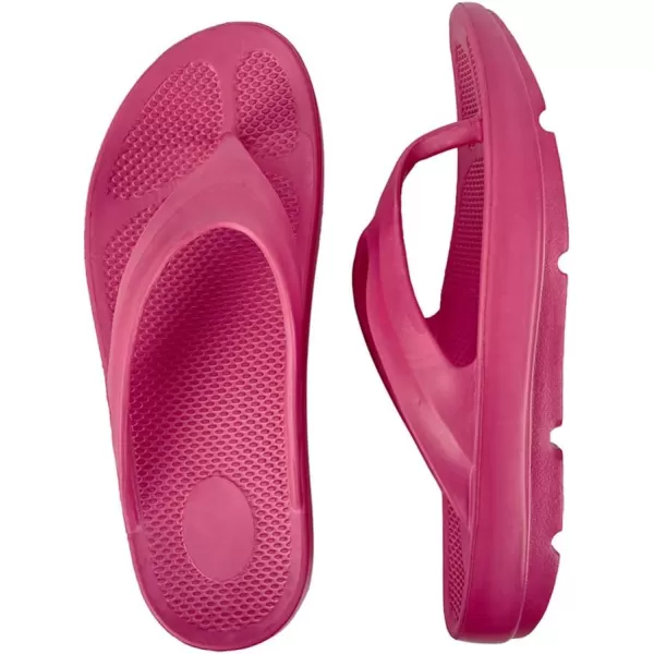 FUNKYMONKEY Women's Thong Flip Flop Ultra Soft Arch Support Sandals