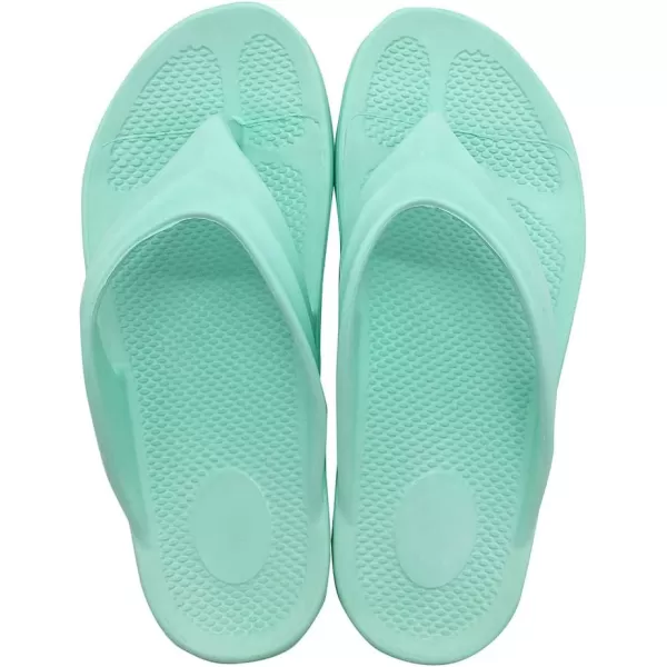 FUNKYMONKEY Women's Thong Flip Flop Ultra Soft Arch Support Sandals