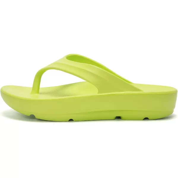 FUNKYMONKEY Women's Thong Flip Flop Ultra Soft Arch Support Sandals