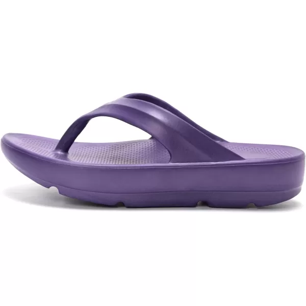 FUNKYMONKEY Women's Thong Flip Flop Ultra Soft Arch Support Sandals)