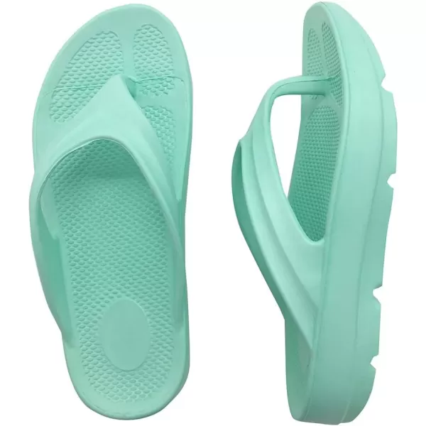 FUNKYMONKEY Women's Thong Flip Flop Ultra Soft Arch Support Sandals