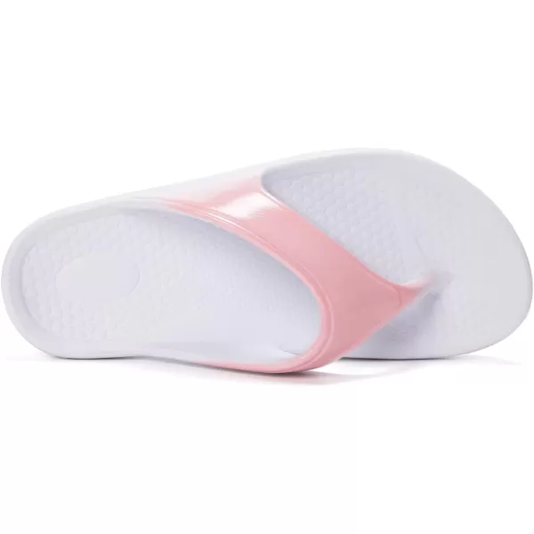 FUNKYMONKEY Women's Thong Flip Flop Ultra Soft Arch Support Sandals