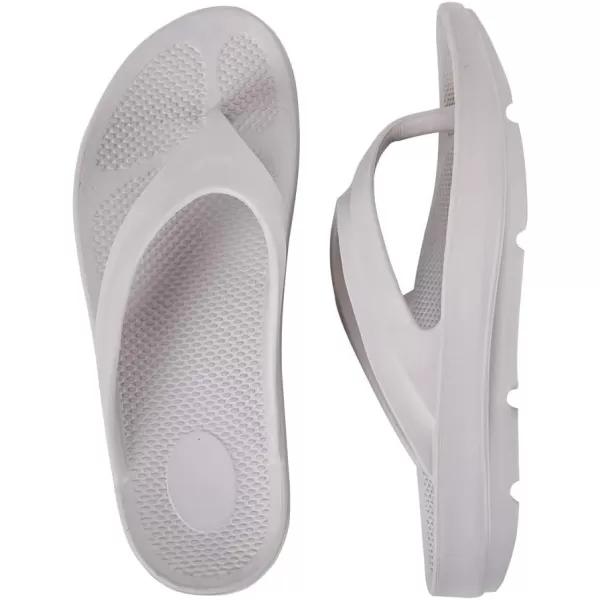 FUNKYMONKEY Women's Thong Flip Flop Ultra Soft Arch Support Sandals