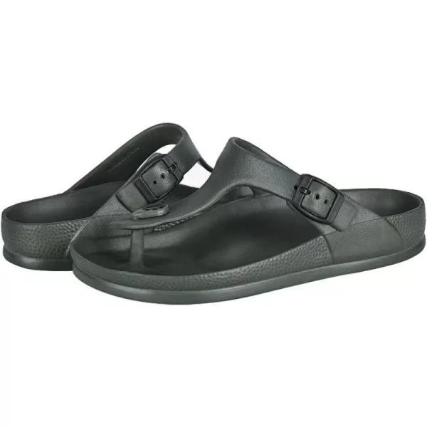 FUNKYMONKEY EVA Flip Flops Waterproof Adjustable Thong Sandals for Mens and Womens