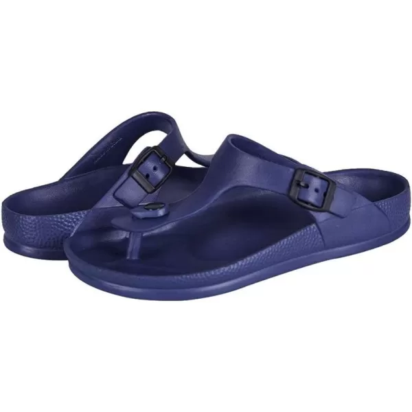 FUNKYMONKEY EVA Flip Flops Waterproof Adjustable Thong Sandals for Mens and Womens