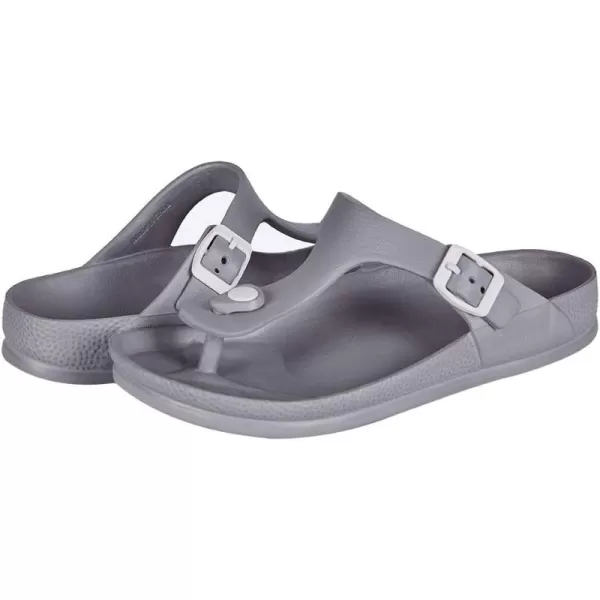 FUNKYMONKEY EVA Flip Flops Waterproof Adjustable Thong Sandals for Mens and Womens
