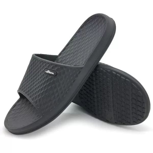 FUNKYMONKEY Mens Bathroom Shower Slippers Indoor Home Beach Non Slip Sandal