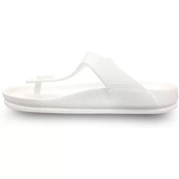 FUNKYMONKEY Men's Comfort Slides Double Buckle Adjustable EVA Flat Sandals