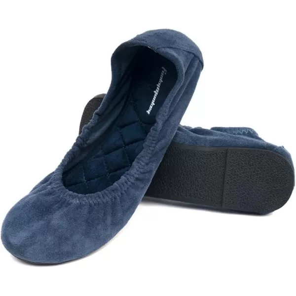 FUNKYMONKEY Women's Ballet Flats Soft Round Toe Comfortable Shoes
