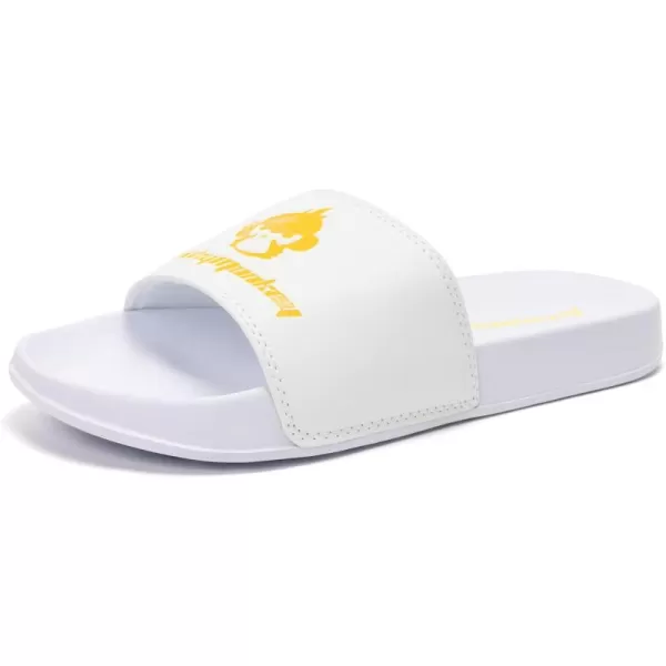FUNKYMONKEY Women's Slide Sandals Slip-on Comfort Casual Sandals for Indoor &amp; Outdoor