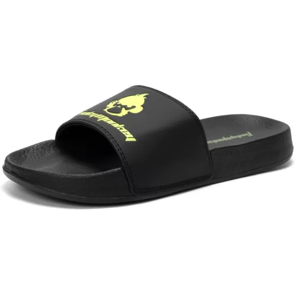 FUNKYMONKEY Women's Slide Sandals Slip-on Comfort Casual Sandals for Indoor &amp; Outdoor