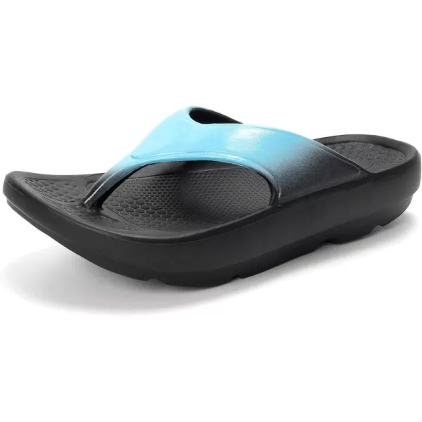 FUNKYMONKEY Women's Thong Flip Flop Ultra Soft Arch Support Sandals