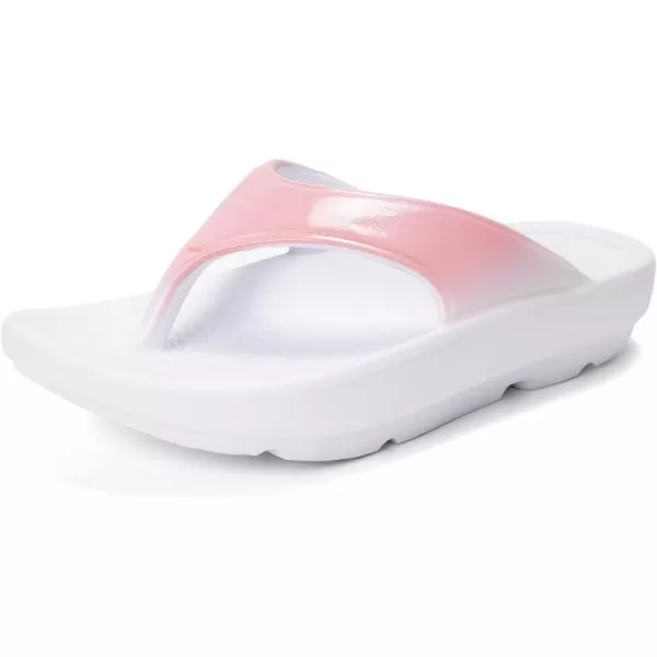 FUNKYMONKEY Women's Thong Flip Flop Ultra Soft Arch Support Sandals