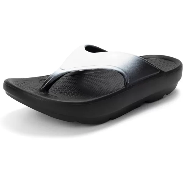 FUNKYMONKEY Women's Thong Flip Flop Ultra Soft Arch Support Sandals