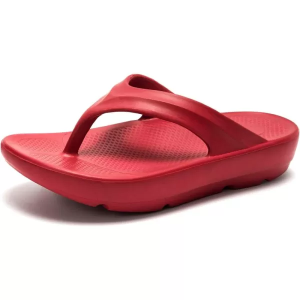 FUNKYMONKEY Women's Thong Flip Flop Ultra Soft Arch Support Sandals)