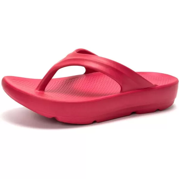 FUNKYMONKEY Women's Thong Flip Flop Ultra Soft Arch Support Sandals