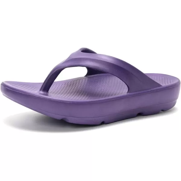 FUNKYMONKEY Women's Thong Flip Flop Ultra Soft Arch Support Sandals)