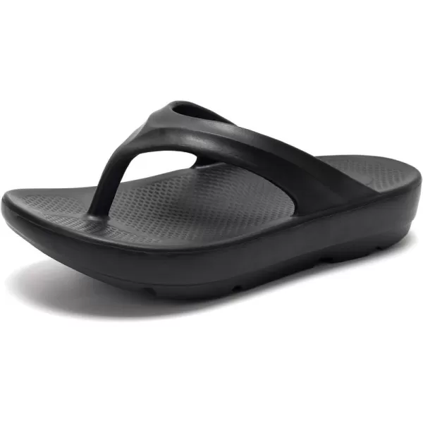 FUNKYMONKEY Women's Thong Flip Flop Ultra Soft Arch Support Sandals
