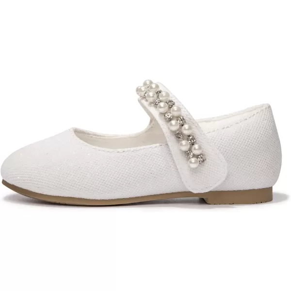 FUNKYMONKEY Toddler/Little Girl Mary Jane Dress Shoes Casual Slip on Ballet Flat