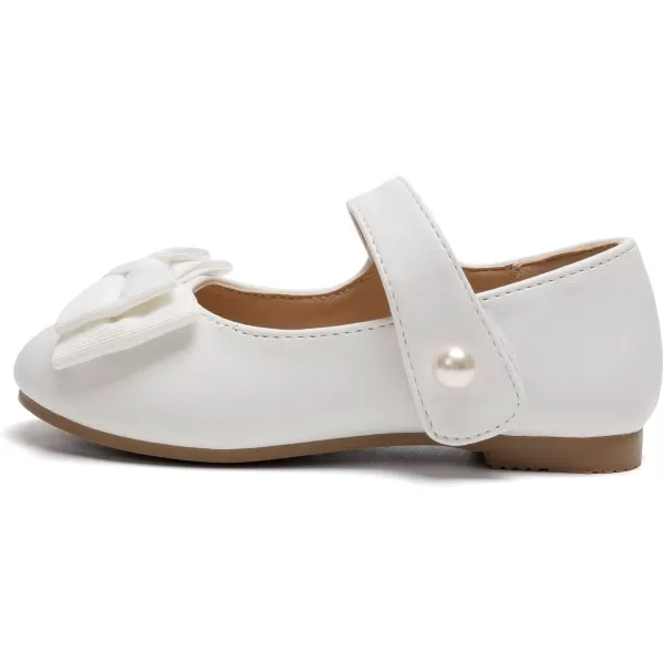 FUNKYMONKEY Toddler/Little Girl Mary Jane Dress Shoes Casual Slip on Ballet Flat