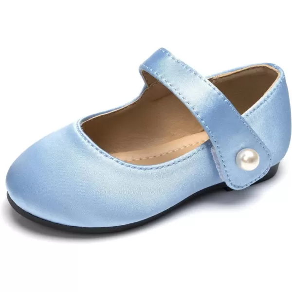 FUNKYMONKEY Toddler/Little Girl Mary Jane Dress Shoes Casual Slip on Ballet Flat