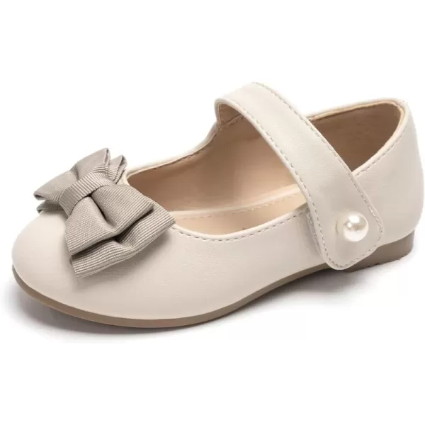 FUNKYMONKEY Toddler/Little Girl Mary Jane Dress Shoes Casual Slip on Ballet Flat
