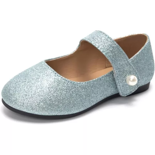 FUNKYMONKEY Toddler/Little Girl Mary Jane Dress Shoes Casual Slip on Ballet Flat