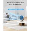 imageDreo 16 Inch 25dB Quiet Smart Fans for Bedroom DC Room Fan with Remote 120120 Oscillating Fan 6 Modes 9 Speeds 12H TimerWorks AlexaGoogleWiFiVoice Control Silver Oversize DRHAF004SGold