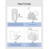 imageDreo Demineralization Cartridge 3Pack for Humidifiers Compatible with Dreo Humidifiers HM512S713713S Prevent Mineral Buildup Filter Hard Water Eliminate White Dust