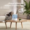 imageDreo Humidifiers for Bedroom 3L Cool Mist Ultrasonic Humidifier with Easy Top Fill ampamp Clean 30H ampamp 26dB Quiet Runtime Humidity Sensor Night Light for Baby Nursery Plants ampamp Home 360 Nozzle WhiteBlue